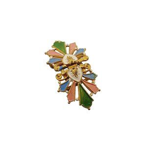 Antique Enameled Dainty Tiny Buckle (AN5-5/100)